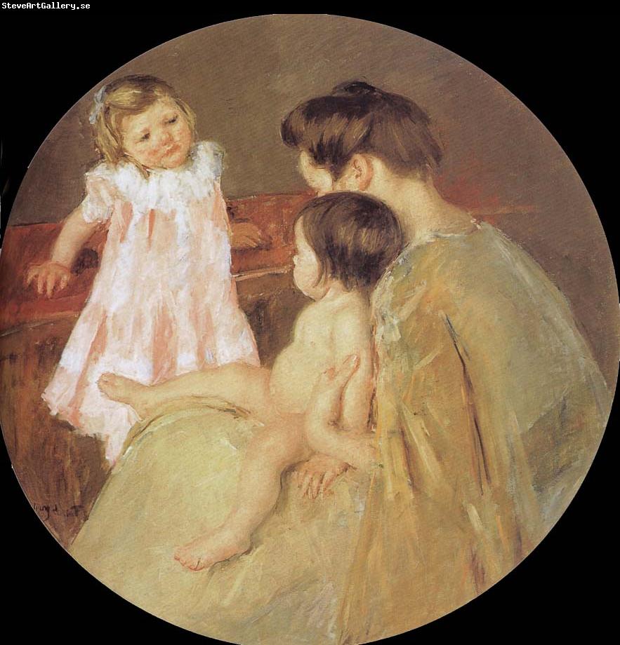 Mary Cassatt Mother and children